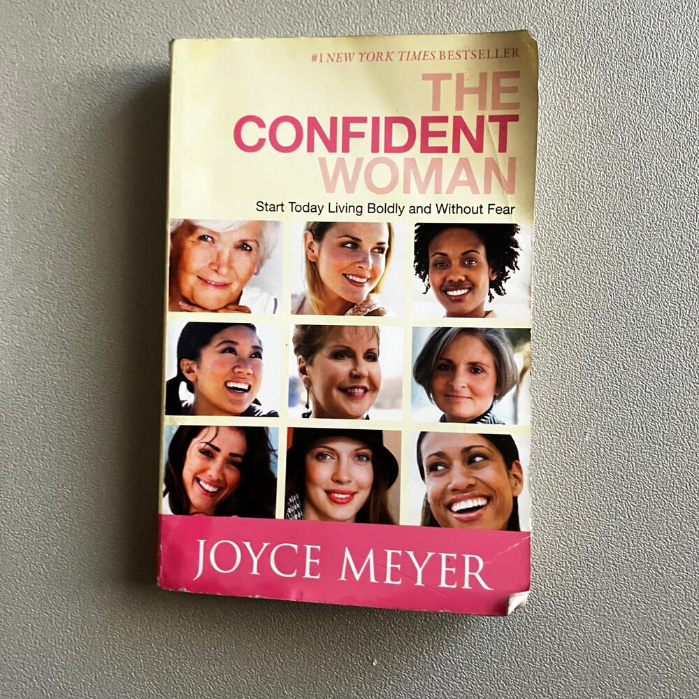 The Confident Woman Joyce Meyer Paperback Christian Self Help Book Faith